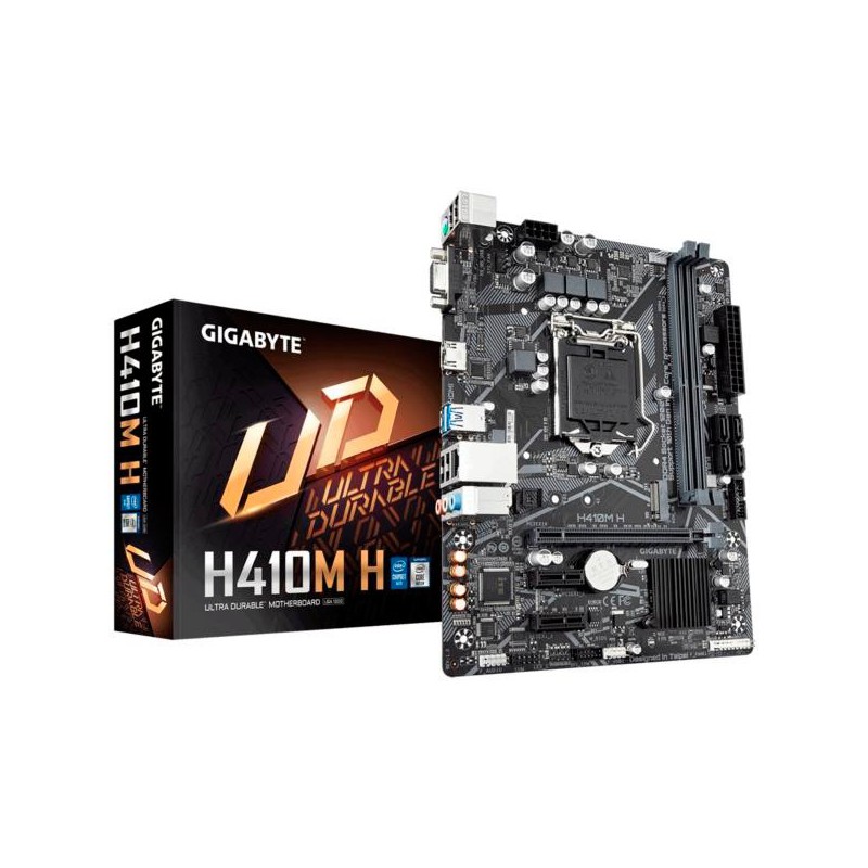 PLACA BASE GIGABYTE H410M-H 1200 M-ATX/VGA/HDMI