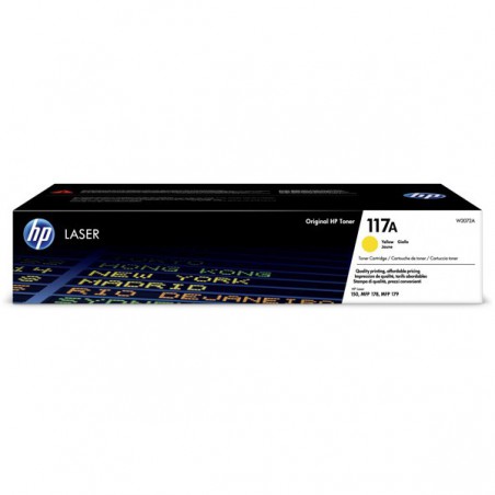 TONER HP ORIG. W2072A Nº117A 700PAG AMARILLO