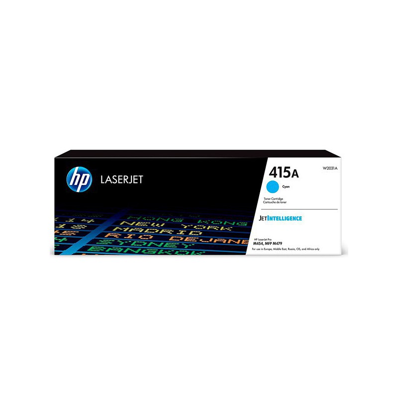TONER HP ORIG.W2031A  Nº415A CYAN  2100 PAG.