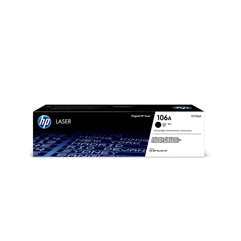TONER HP ORIG. W1106A NEGRO 106A