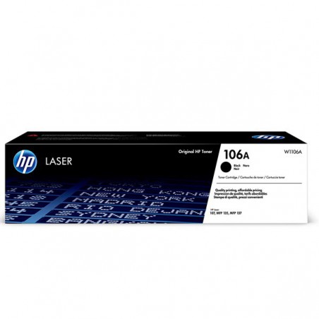 TONER HP ORIG. W1106A NEGRO 106A