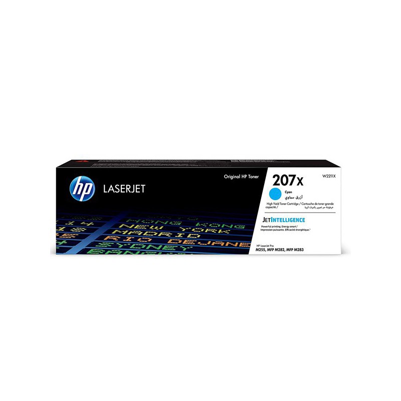 TONER HP ORIG. W2211X CYAN 207X
