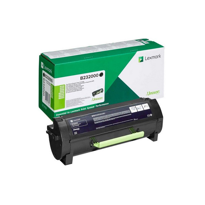 TONER LEXMARK B2338 B2442 B2546 B2650 RETURN