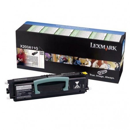TONER LEXMARK ORIG. X203A11G 2.500P. X203 X204