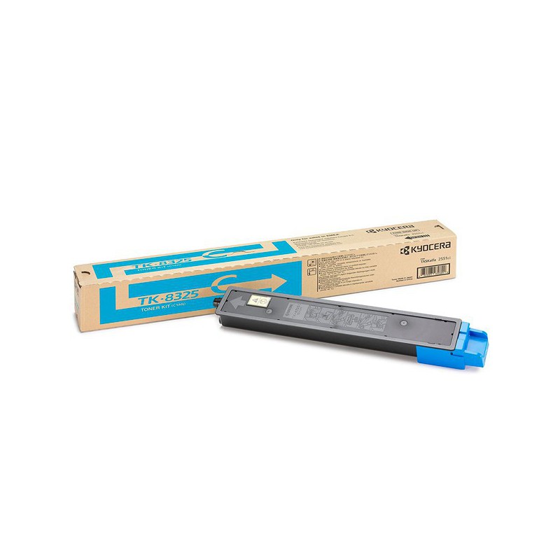 TONER KYOCERA ORIG.TK8325C LASER 12.000 PAG.