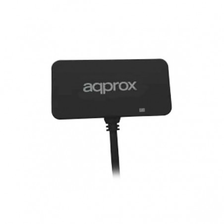 HUB APPROX 1 PUERTOS USB 3.0/3 USB 2.0 NEGRO APPHT7B*