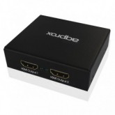 SPLITTER APPROX HDMI 1080P 2 PUERTOS METAL(MULTIPLICADOR)