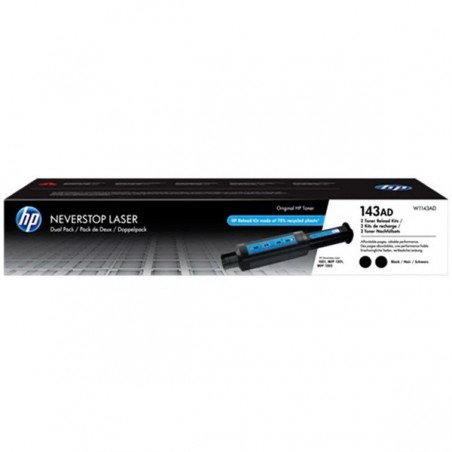 TONER HP ORIG.W1143AD  Nº 143A NEGRO  PACK-2