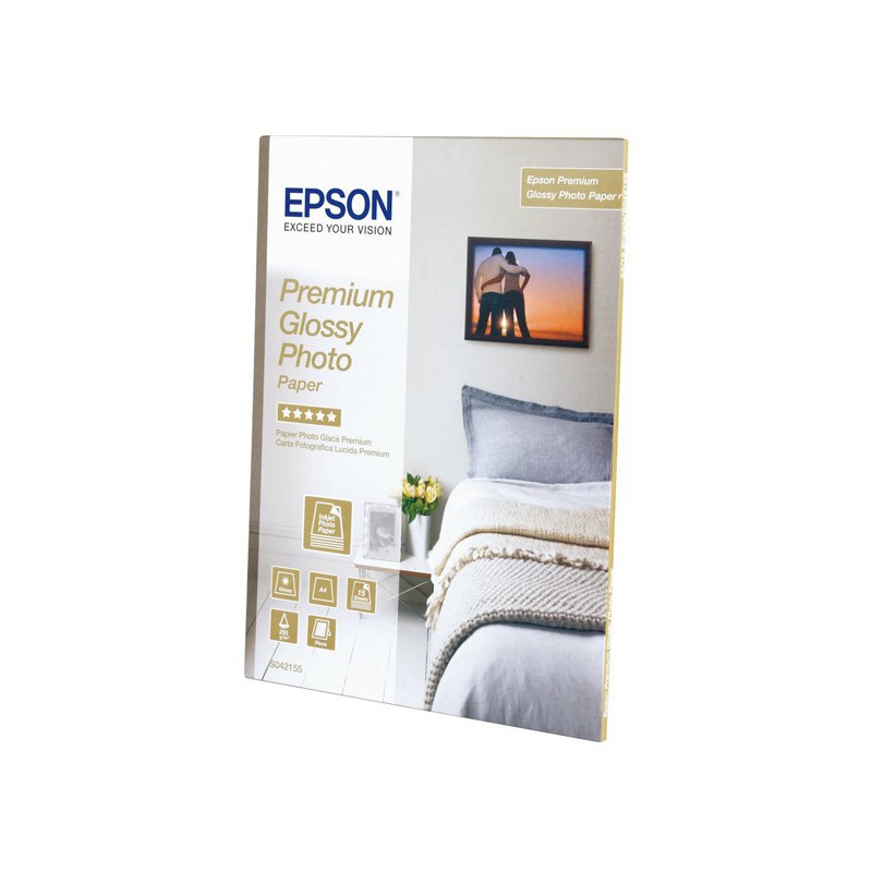 PAPEL EPSON ORIG.C13S042155 PHOTO 255 GR A4 15H