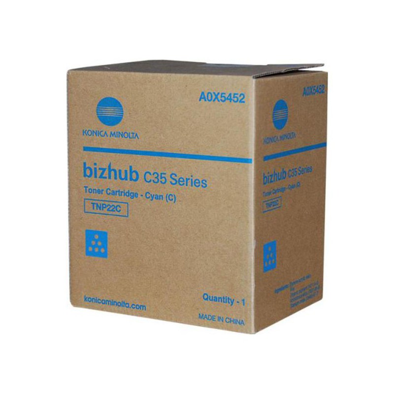 TONER KONICA ORIG.BIZHUB C35 CYAN