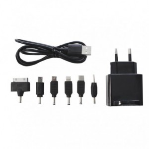CARGADOR APPROX 2 USB+6TIPS TABLET/SMARTPHONE APPUATS*