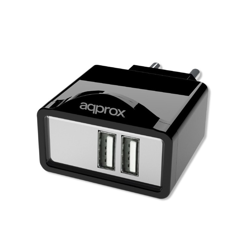 CARGADOR APPROX 2 USB+6TIPS TABLET/SMARTPHONE APPUATS*