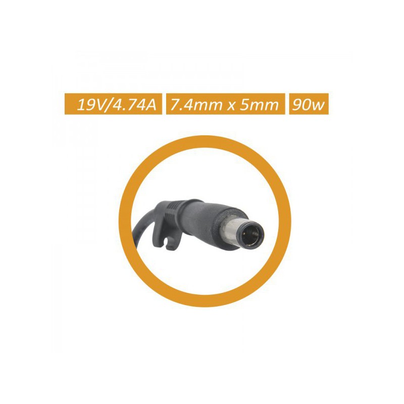ALIMENT.PORTATIL APPROX 90W TIPS 7.4*5.0MM HP APPA01