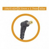 ALIMENT.PORTATIL APPROX 65W TIPS 5.5*1.7MM ACER APPA03