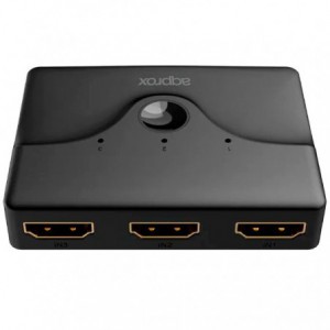 SWITCH APPROX HDMI 3 PUERTOS  REMOTE CONTROL4K/30HZ APPC29V3