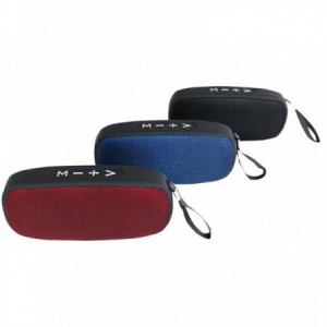 ALTAVOZ APPROX BLUETOOTH SPEAKER 6W NEGRO ROJO APPSPBT02BR*