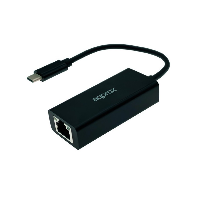 ADAPTADOR APPROX USB TIPO C A RJ45 GIGABIT APPC43