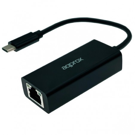 ADAPTADOR APPROX USB TIPO C A RJ45 GIGABIT APPC43