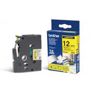 CINTA BROTHER ORIG.TZS631/E AMARILLO/NEGRO  12MM
