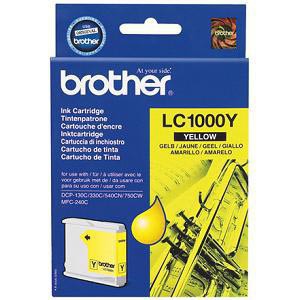 INK JET BROTHER ORIG LC1000Y 130C/240C/330C*