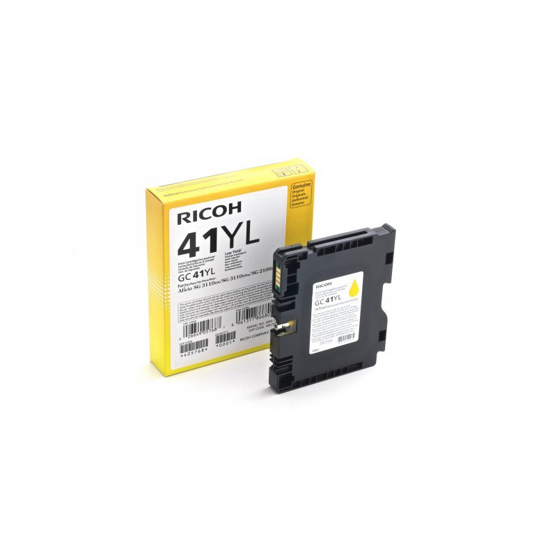 INK JET RICOH ORG. GC41YL AMARILLO 600 PAGINAS
