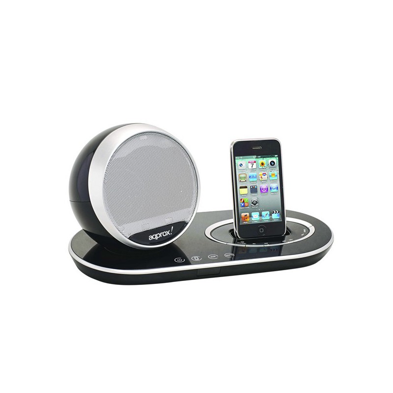 ALTAVOCES APPROX  IPHONE/IPOD NEGRO APPSP06B*