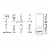 KIT APPROX CARGADOR MOVIL 3/1 IPAD APPUMCIPV2*