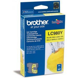 INK JET BROTHER ORIG LC980YBP DCP197/195C