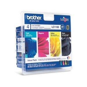PACK INK JET BROTHER ORIG LC1100VALBP