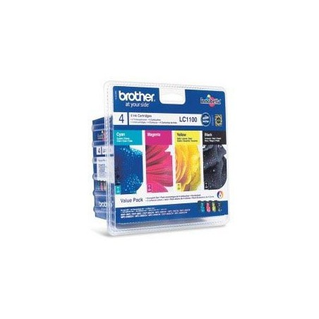 PACK INK JET BROTHER ORIG LC1100VALBP