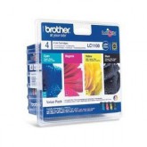 PACK INK JET BROTHER ORIG LC1100VALBP