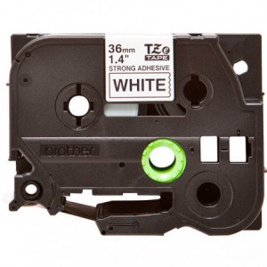 CINTA BROTHER AUTOLAMINADA ORIG.TZESL261 NEG./BLANCO 36MM 8M