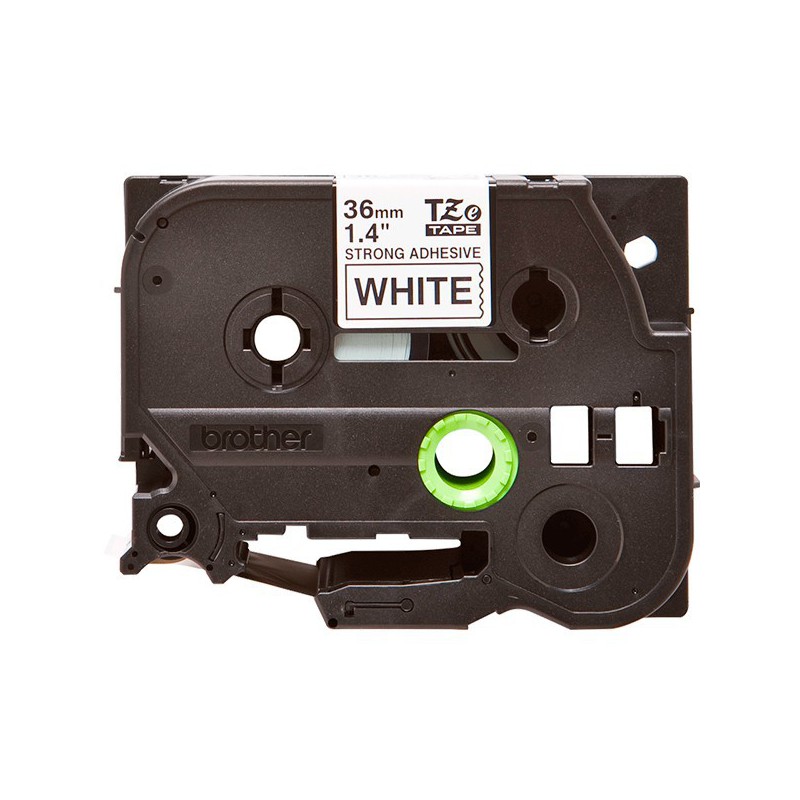 CINTA BROTHER AUTOLAMINADA ORIG.TZESL261 NEG./BLANCO 36MM 8M