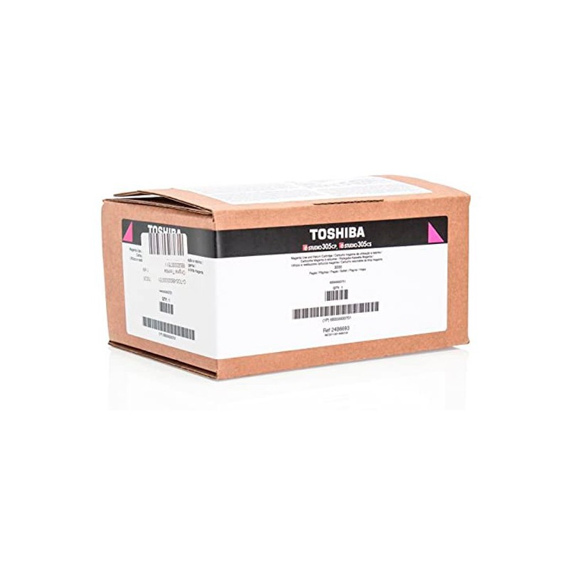 TONER TOSHIBA ORIG.T-305PM-R E-STUDIO 305CP MAGENTA