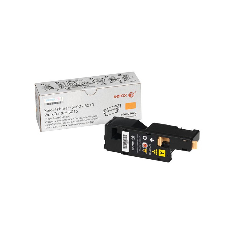 TONER XEROX ORIG PHASER 6000/6010 AMARILLO *
