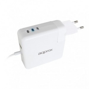 ALIMENT.PORTATIL APPROX 45W/60W/65W MACBOOK TYPE L APPUAAPL