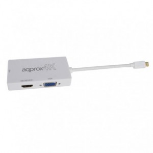 ADAPT.APPROX 4K DISPLAYPORT A HDMI/VGA/DVI APPC37