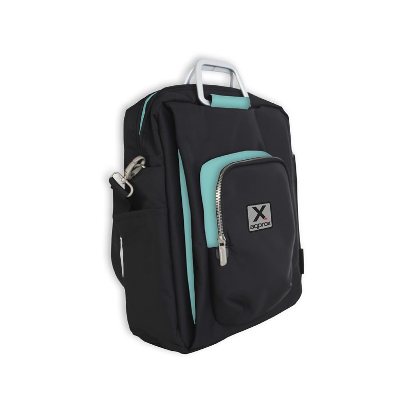 MALETIN APPROX15.6"CON COMPARTIMENTO APPNBST15BBL(NEG/AZUL)*