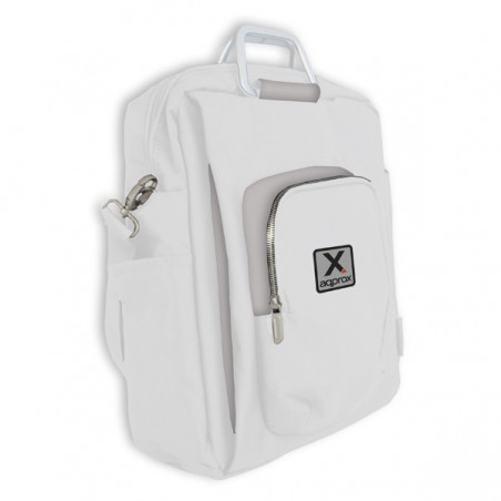 MALETIN APPROX15.6"CON COMPARTIMENTO APPNBST15WG(BLANC/GRI)*