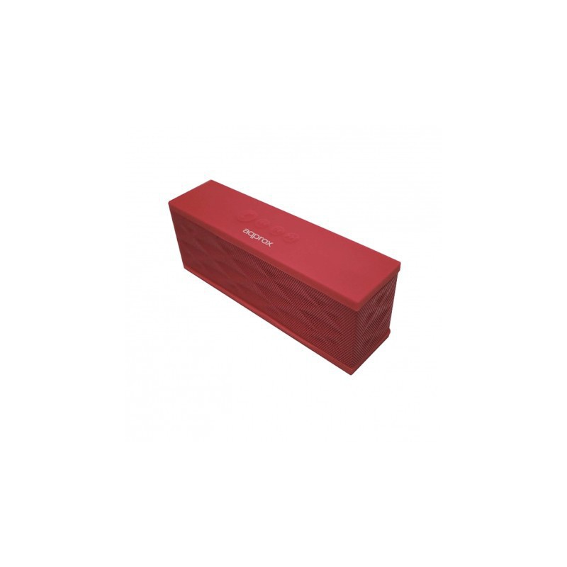 ALTAVOCES APPROX BLUET 2.1 6W ROJO APPSP13BTR*
