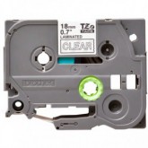 CINTA BROTHER ORIG.TZE145 TRANSPAR./BLANCO 18MM