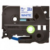 CINTA BROTHER ORIG.TZE263 BLANCO/AZUL 36MM