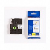 CINTA BROTHER ORIG.TZEFX221 BLANCO/NEGRO 9MM