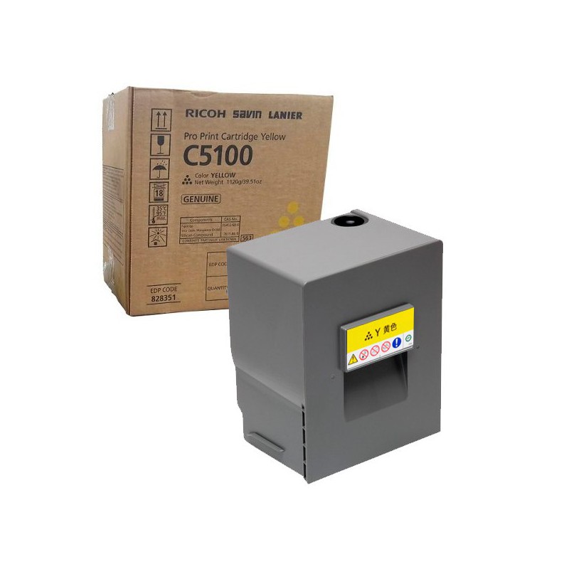 TONER RICOH ORG. PRO C5100/C5110 AMARILLO 