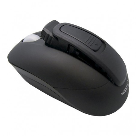 RATON APPROX OPTICAL WLESS 2,4GHZ R/H BLACK*