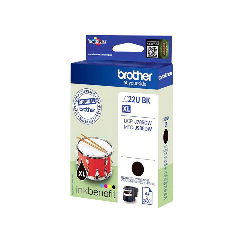 INK JET BROTHER ORIG LC22UBKBP DCPJ785DW