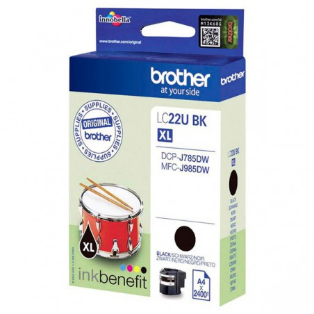 INK JET BROTHER ORIG LC22UBKBP DCPJ785DW