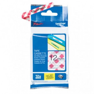 CINTA BROTHER ORIG.TZEMPRG31 AJEDREZ ROJO-BLANCO/NEGRO 12MM