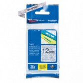 CINTA BROTHER ORIG.TZEMPSL31 BLANCA-PLATA GEOMETR/NEGRO 12MM