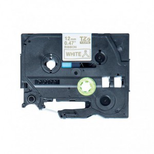 CINTA BROTHER ORIG.TZER234 BLANCO/DORADO NO ADHESIVA 12MM